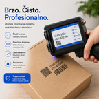 Profesionalni inkjet štampač za kutije, ambalažu, plastiku, metal i drvo