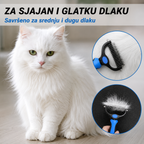 Dvostrana četka za uklanjanje dlaka i poddlake | DETANGLE