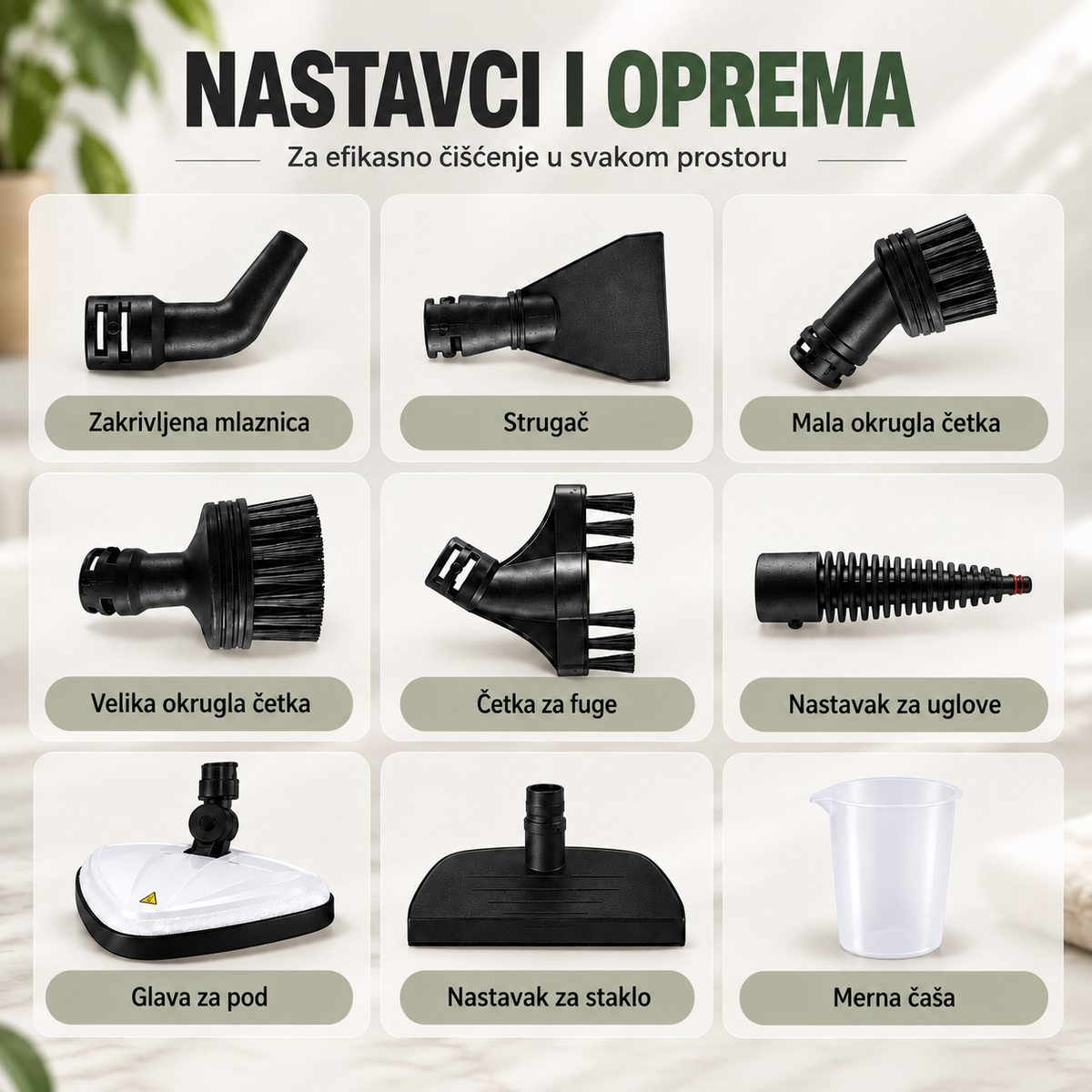 Štapni Paročistač Mop 12 u 1