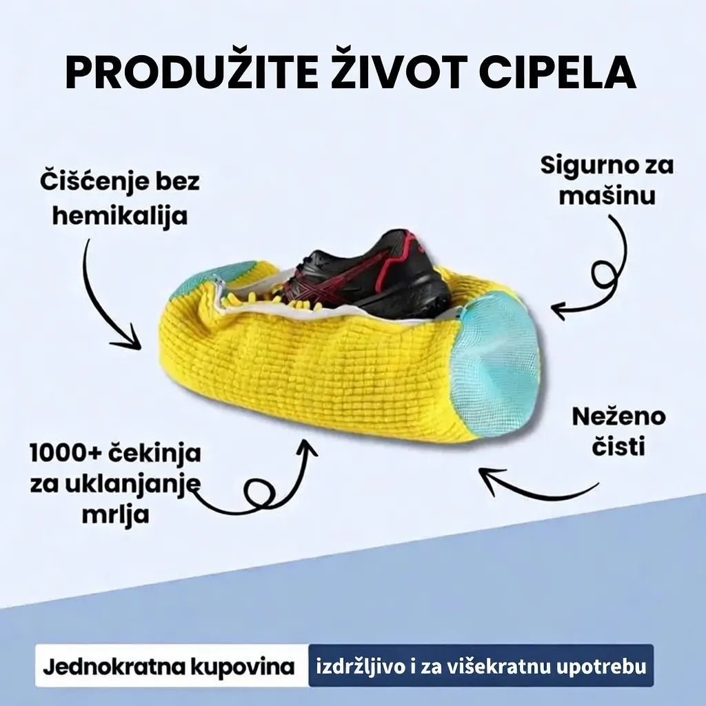 Torba za Pranje Obuće u Veš Mašini